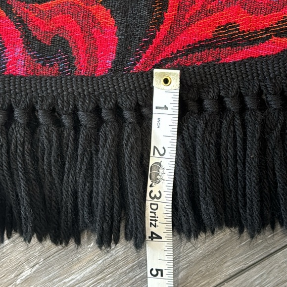 70s Vintage Tapestry Fringe Maxi Skirt - Picture 14 of 17